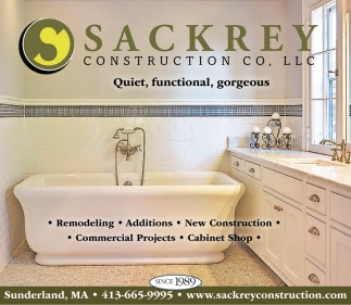 Custom Cabinetry Sackrey Construction Company Llc Sunderland Ma