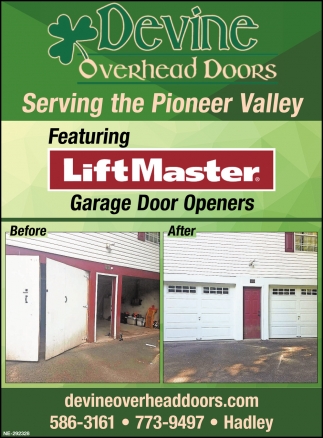 Serving The Pioneer Valley Devine Overhead Doors Hadley Ma