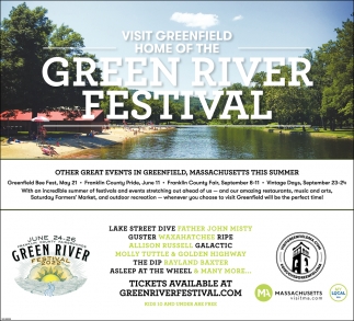 The Green River Festival, The Green River Festival at Greenfield