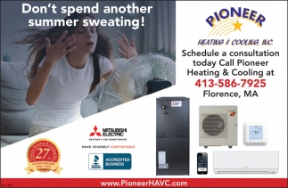 Heating & Cooling Services, Pioneer Heating & Cooling, Inc, Northampton, MA