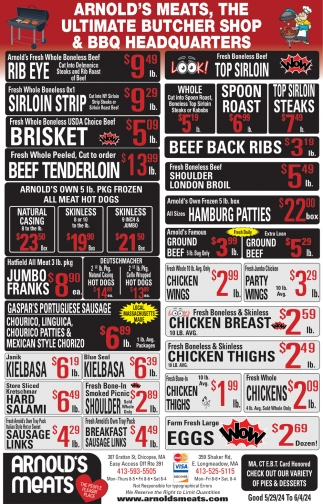 Rib Eye, Arnold's Meats, Longmeadow, MA